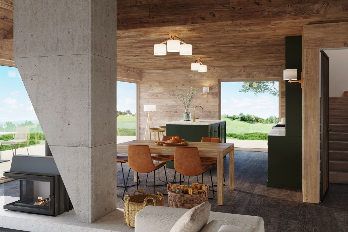 Plafon LEGNO 3 naturalne drewno - Sollux Lighting Plafon LEGNO 3 naturalne drewno - Sollux Lighting