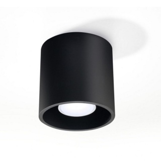 Oprawa natynkowa ORBIS 1 czarna - Sollux Lighting
