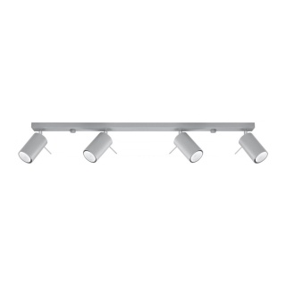 Plafon RING 4L szary - Sollux Lighting
