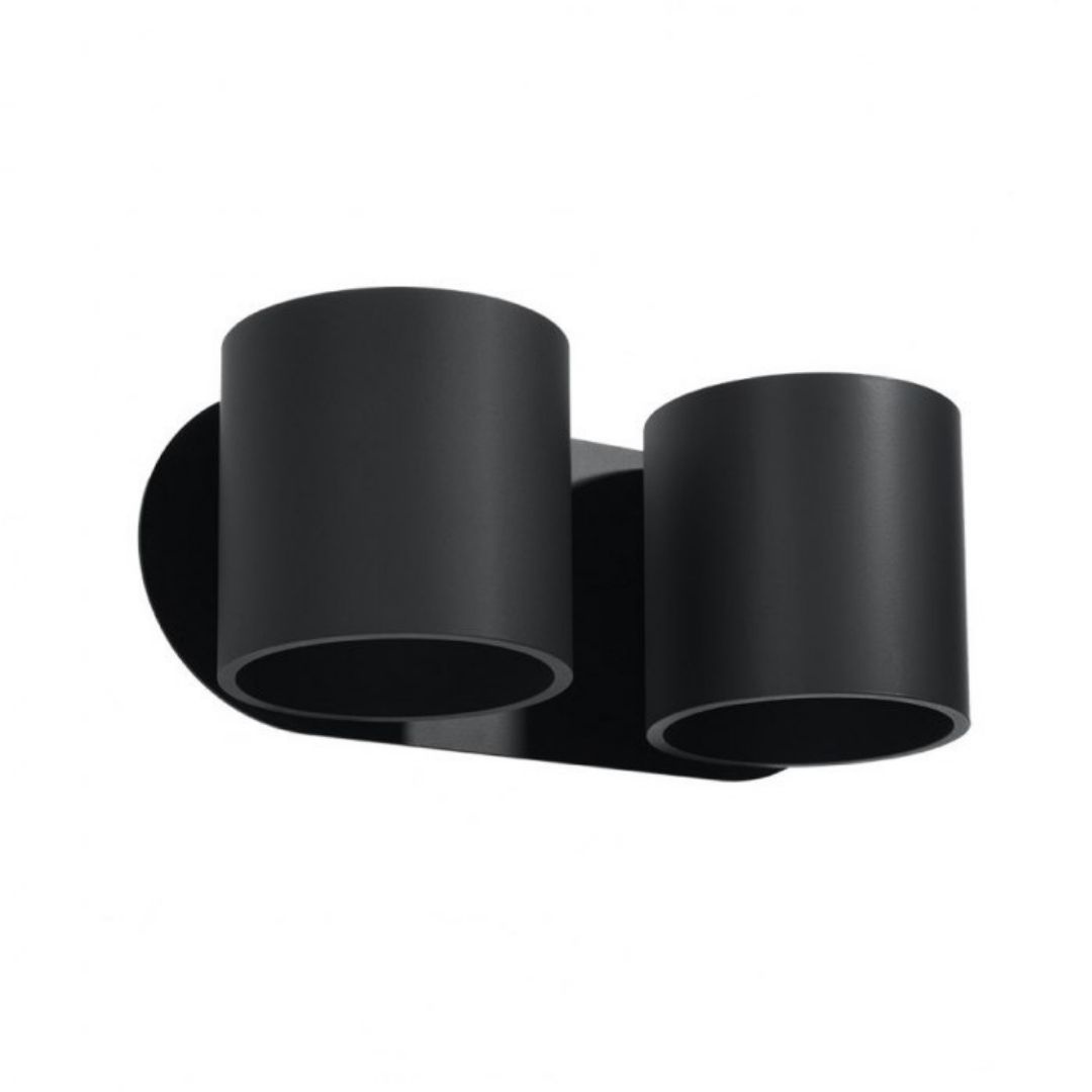 Kinkiet ORBIS 2 czarny - Sollux Lighting Kinkiet ORBIS 2 czarny - Sollux Lighting