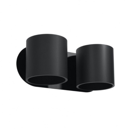 Kinkiet ORBIS 2 czarny - Sollux Lighting