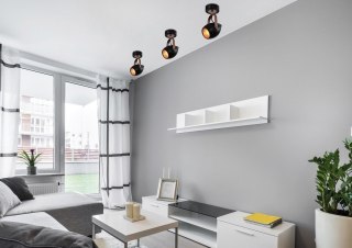 Kinkiet ANICA czarno-miedziany regulowany spot - Candellux Lighting