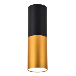 Lampa sufitowa TUBA 20 czarno-złota - Candellux Lighting