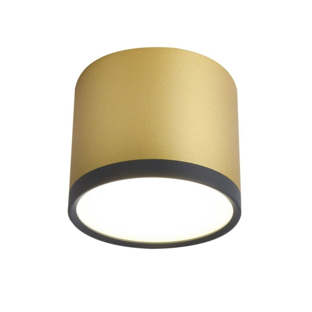 Lampa sufitowa TUBA 7,5 czarno-złota LED - Candellux Lighting