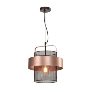 Lampa wisząca FIBA miedziana - Candellux Lighting