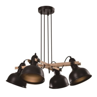 Lampa wisząca RENO 4 regulowana loft - Candellux Lighting