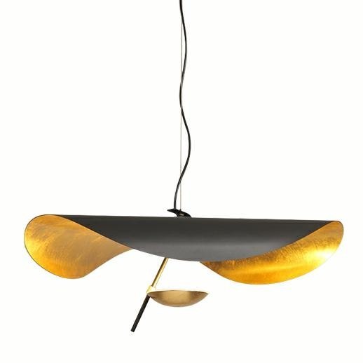 Lampa wisząca STING RAY 80 czarno-złota - King Home Lampa wisząca STING RAY 80 czarno-złota - King Home