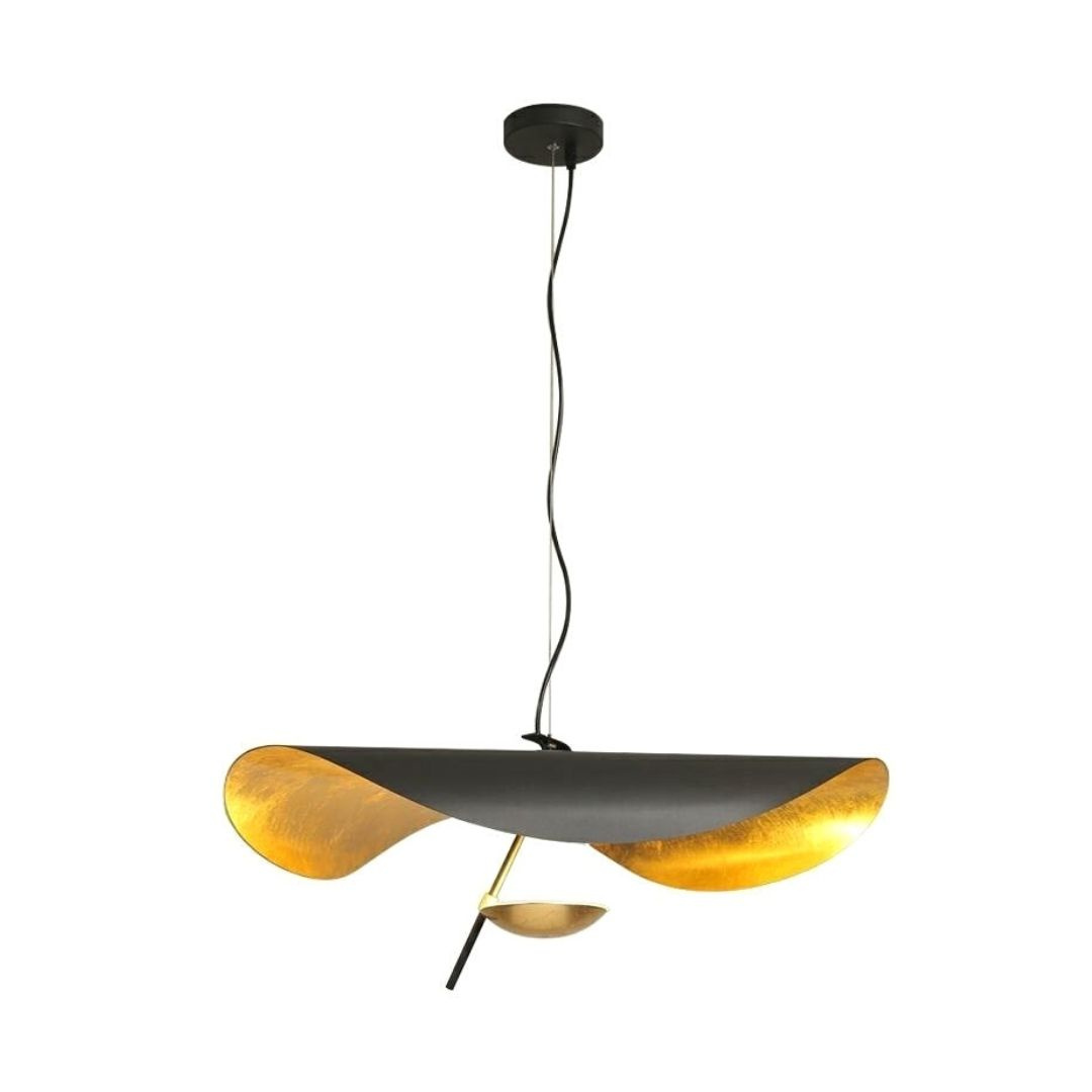 Lampa wisząca STING RAY 80 czarno-złota - King Home Lampa wisząca STING RAY 80 czarno-złota - King Home