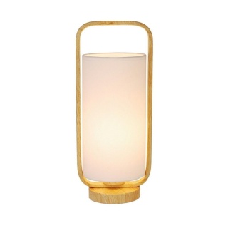 Lampka stołowa ISUMI 34 tkanina styl japoński - LEDEA