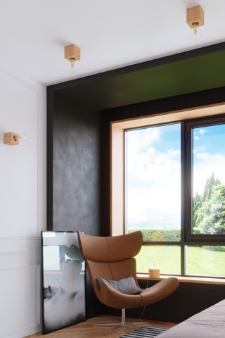 Oprawa natynkowa ARIZ naturalne drewno - Sollux Lighting