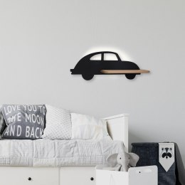 Kinkiet lampka dla chłopca LED z półką CAR samochód czarny - Candellux Lighting