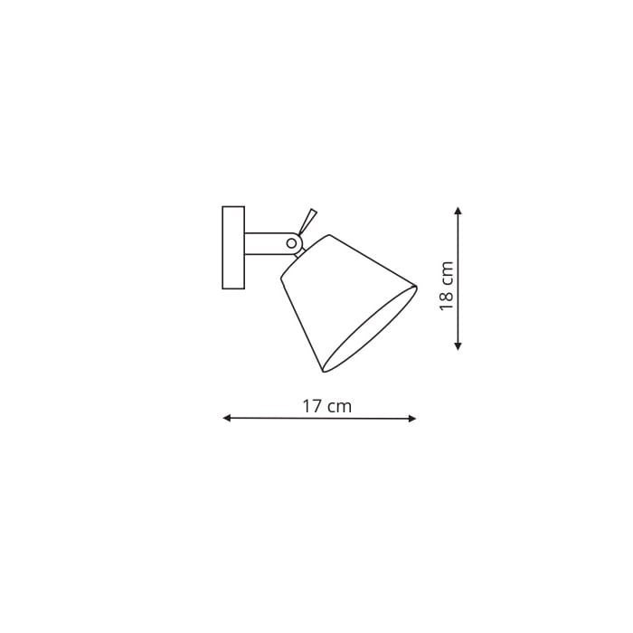 Kinkiet BALI czarny / chrom - Light Prestige Kinkiet BALI czarny / chrom - Light Prestige