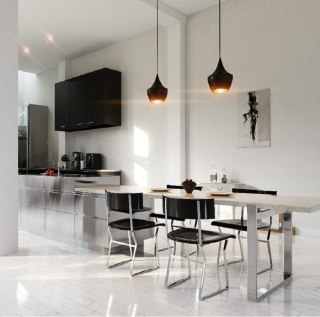 Lampa wisząca CASELLE czarna - Light Prestige