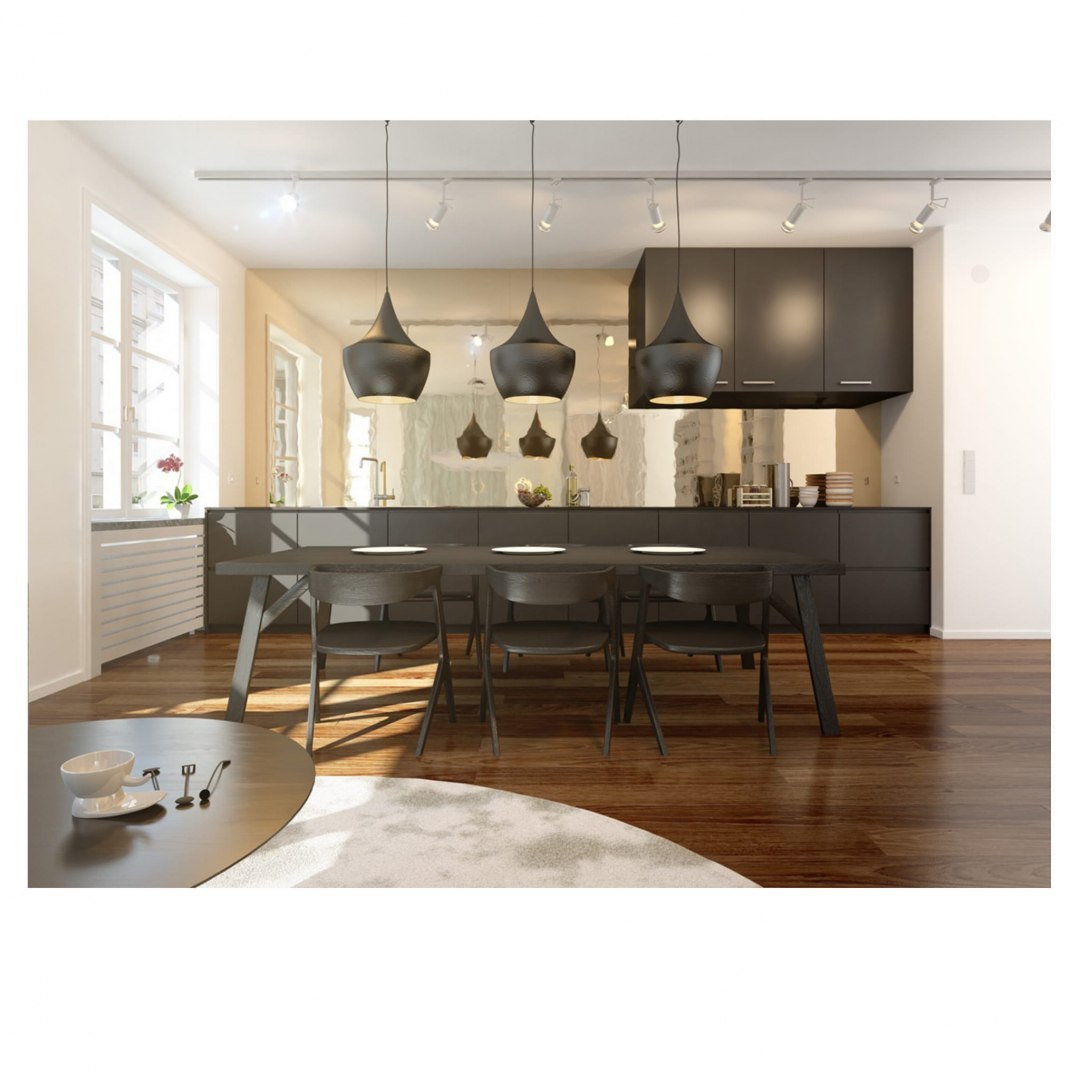 Lampa wisząca CASELLE czarna - Light Prestige Lampa wisząca CASELLE czarna - Light Prestige