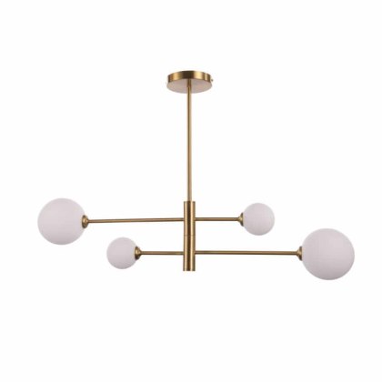 Lampa wisząca DORADO 4 złota - Light Prestige