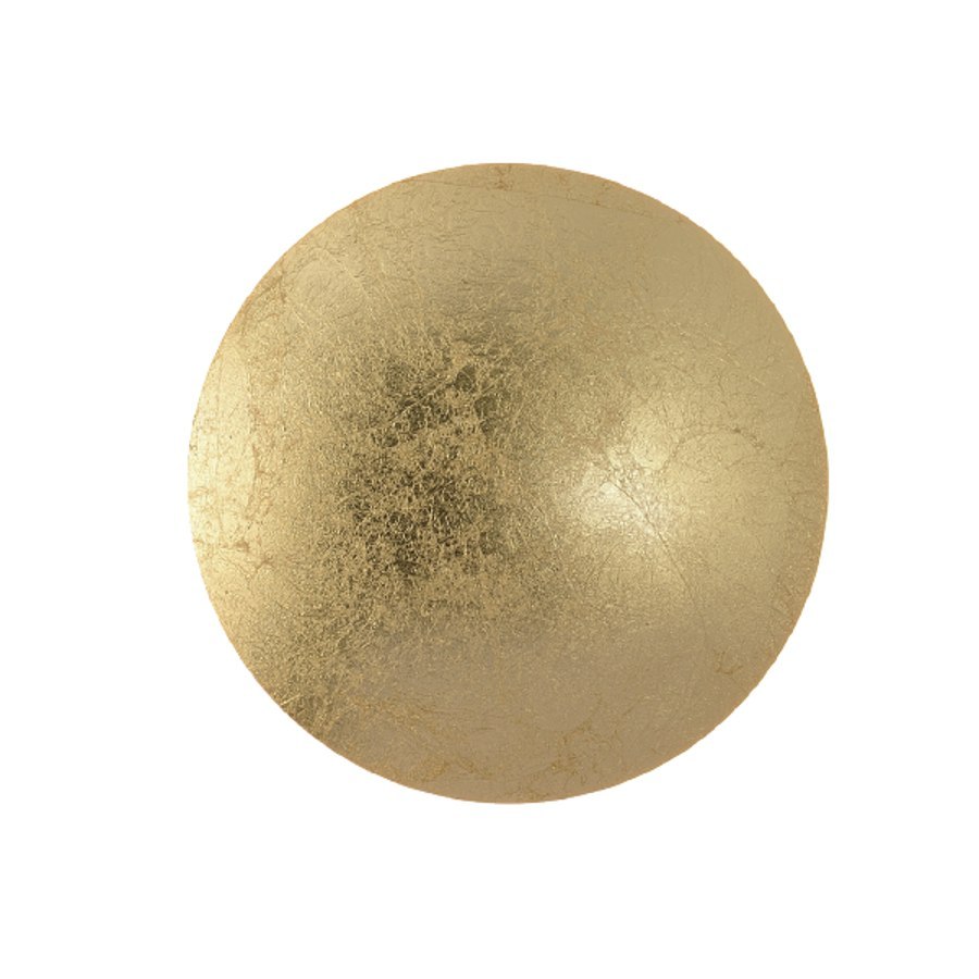 Plafon / kinkiet okrągły PLATILLO 26 duży złoty 18W - Light Prestige