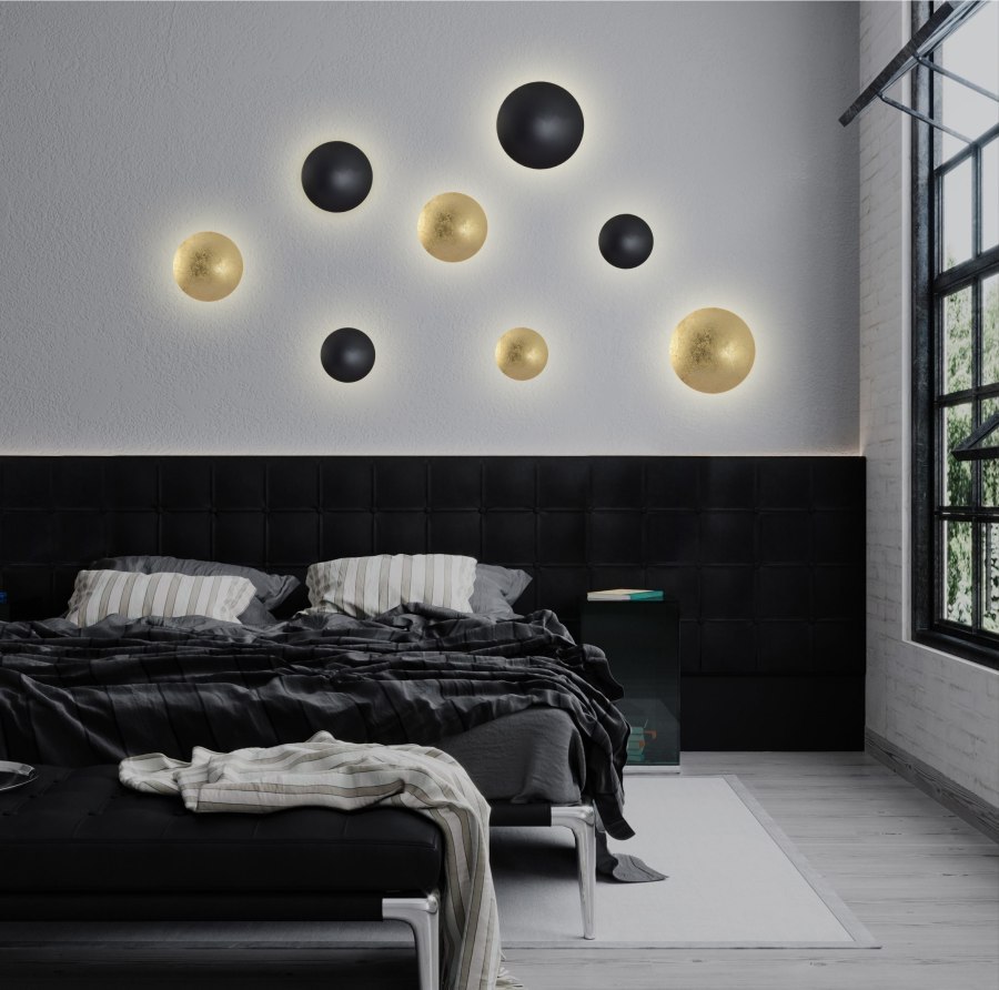 Plafon / kinkiet okrągły PLATILLO 26 duży złoty 18W - Light Prestige Plafon / kinkiet okrągły PLATILLO 26 duży złoty 18W - Light Prestige