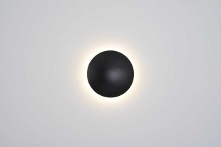 Plafon / kinkiet okrągły PLATILLO 16 mały czarny 6W - Light Prestige