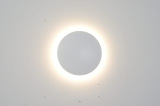 Plafon / kinkiet okrągły PLATILLO 21 średni biały 12W - Light Prestige