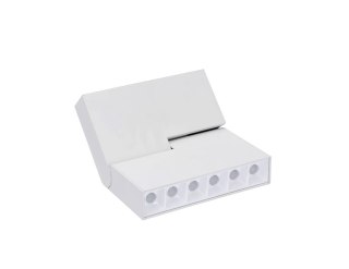 Reflektor LUNAR 6x1W biały do systemu szynowego Magnetic - Light Prestige
