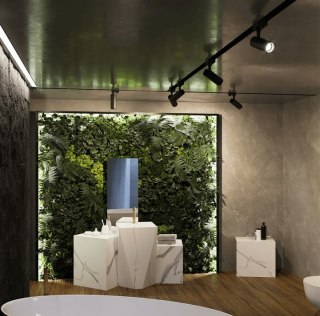 Reflektor ICE czarny 3F do systemu szynowego trójfazowego - Light Prestige