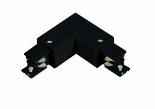 Łącznik kątowy L 3F lewy czarny trójfazowy - Light Prestige