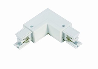 Łącznik kątowy L 3F prawy biały trójfazowy - Light Prestige