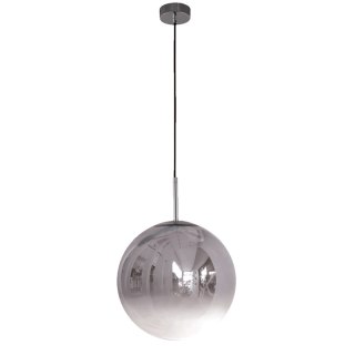 Lampa wisząca PALLA chrom szklany kulisty klosz - Light Prestige