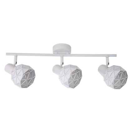 Lampa sufitowa potrójna REUS 3 spot biały - Light Prestige