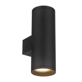 Kinkiet TORRE czarny lampa ścienna tuba świeci góra / dół - Light Prestige
