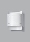 Stalowy kinkiet HESTIA biały lampa ścienna dekoracyjna - Sollux Lighting
