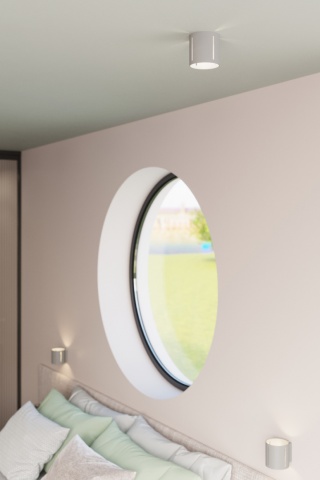 Kinkiet INEZ szary - Sollux Lighting