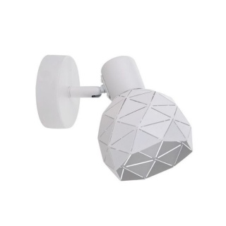 Kinkiet REUS 1 spot biały regulowany do czytania - Light Prestige