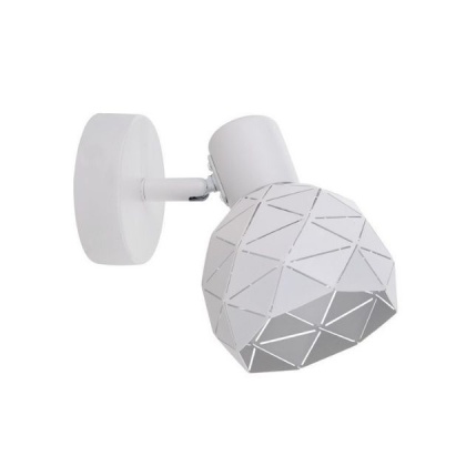 Kinkiet REUS 1 spot biały regulowany do czytania - Light Prestige