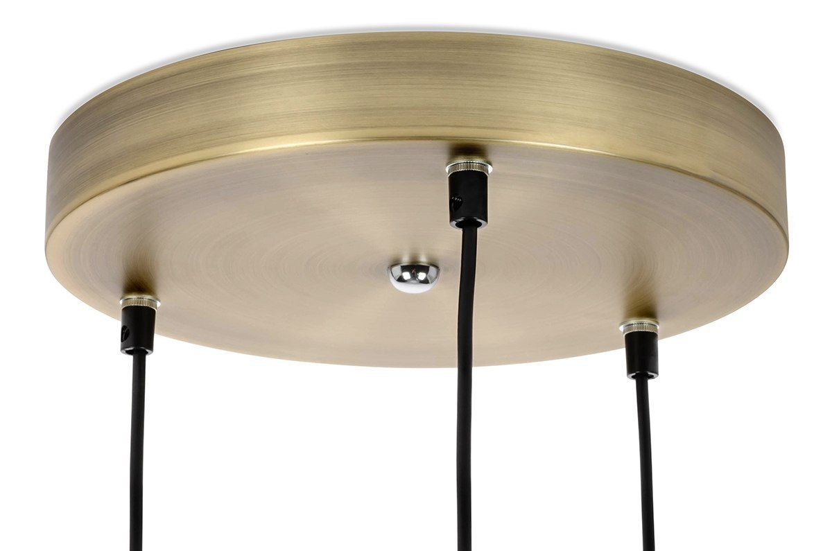 Lampa wisząca GLOBE 3 złota LED - King Home Lampa wisząca GLOBE 3 złota LED - King Home