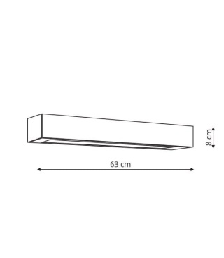 Plafon IBROS biały średni 18W 3000K IP44 - Light Prestige