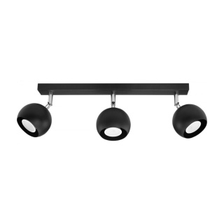 Plafon OCULARE 3 czarny - Sollux Lighting