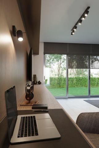 Plafon RING 6L czarny - Sollux Lighting