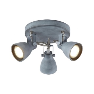 Plafon potrójny ASH szary matowy - Candellux Lighting