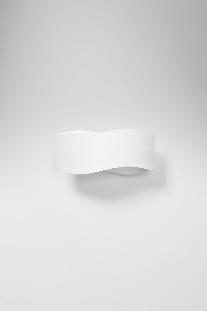 Kinkiet stalowy TILA 30 biały lampa ścienna - Sollux Lighting