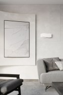 Stalowy kinkiet TILA 40 biały lampa ścienna  - Sollux Lighting - wizualizacja