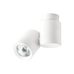 Lampa natynkowa BOSTON 1 biała regulowana - Light Prestige