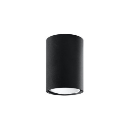 Lampa natynkowa tuba LAGOS 10 czarna - Sollux Lighting