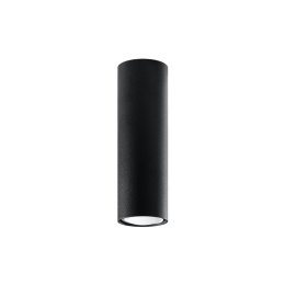 Lampa natynkowa tuba LAGOS 20 czarna - Sollux Lighting