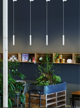 Lampa szynowa Slimi S Bianco Track Gold - Orlicki Design