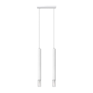 Lampa wisząca WEZYR 2 biała - Sollux Lighting