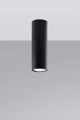 Lampa natynkowa tuba LAGOS 20 czarna - Sollux Lighting