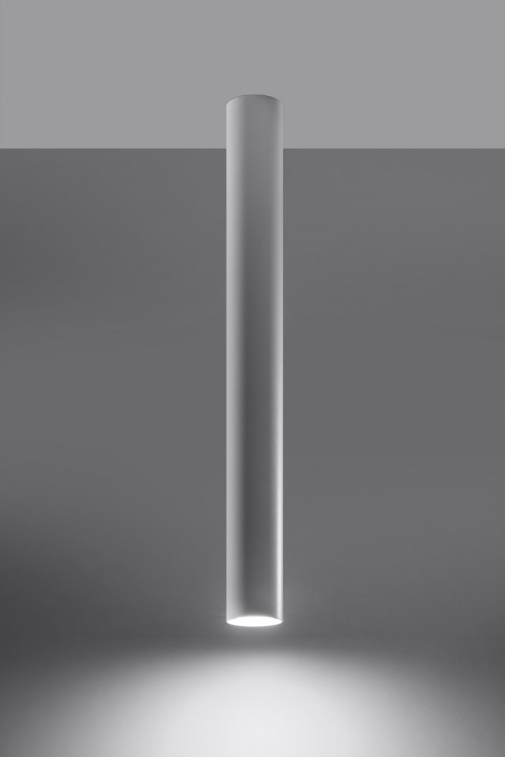 Lampa natynkowa tuba LAGOS 60 biała - Sollux Lighting Lampa natynkowa tuba LAGOS 60 biała - Sollux Lighting