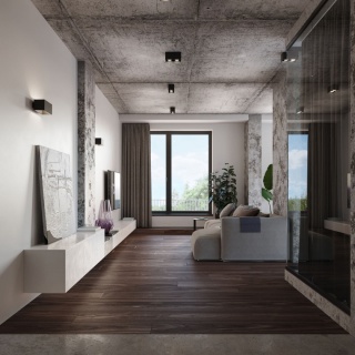 Plafon QUAD MAXI czarny - Sollux Lighting