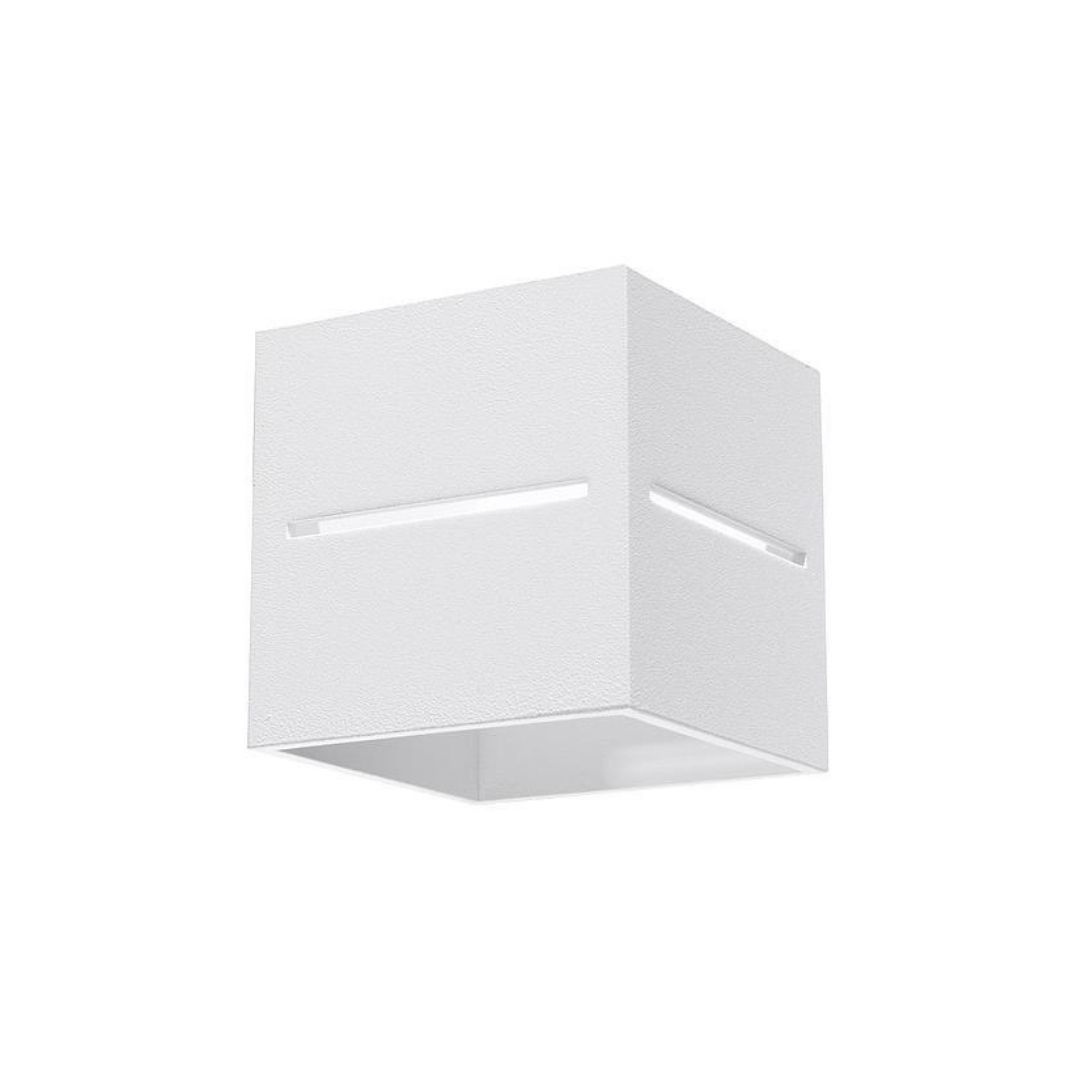 Kinkiet LOBO biały nowoczesna lampa ścienna dekoracyjna - Sollux Lighting Kinkiet LOBO biały nowoczesna lampa ścienna dekoracyjna - Sollux Lighting